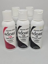 Creative Image Adore Shing Semi Permanent Hair Color 4 Fl. oz LOT OF 5 