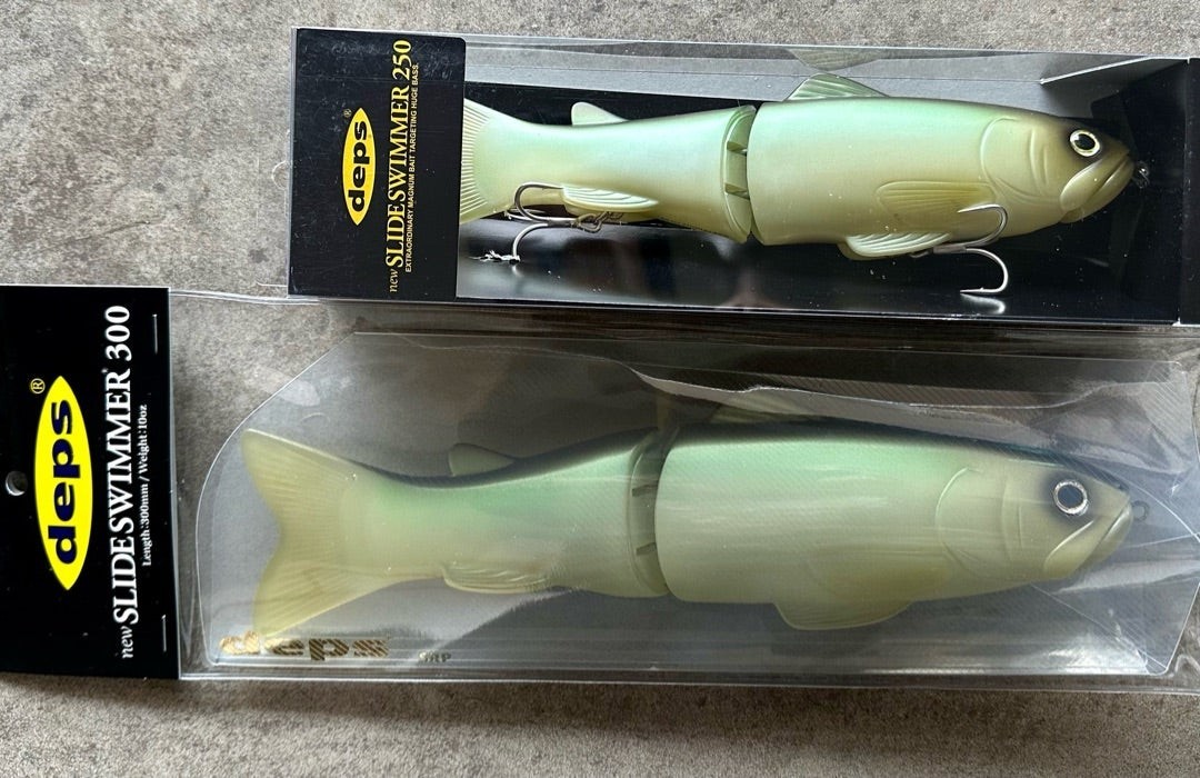 deps New SLIDE SWIMMER 300 Deadly Keta Bass 10oz Floating Glide