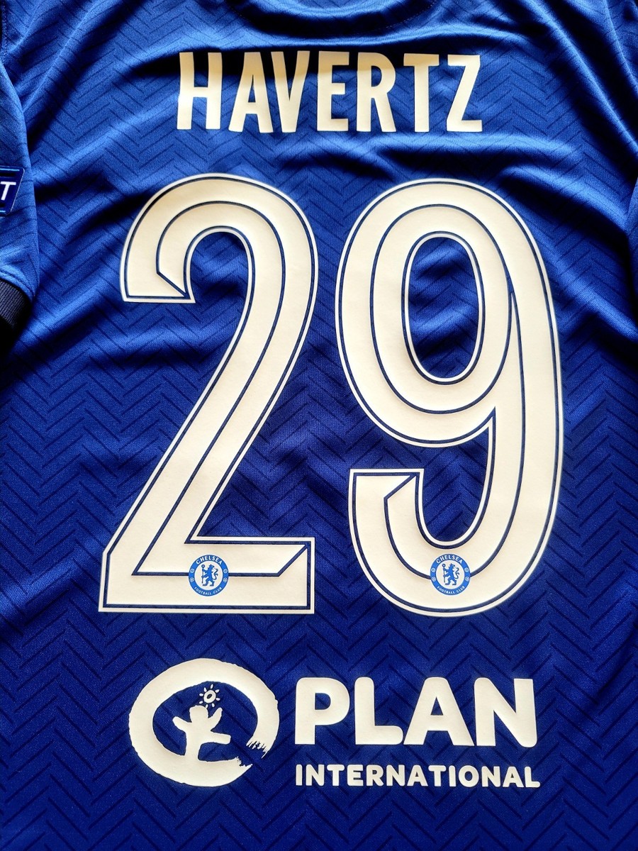 2020/21 Nike Chelsea #29 Heavertz UCL Winner Home Soccer Jersey