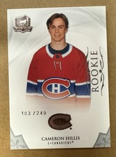 2020-21 Upper Deck The Cup - Rookie Cameron Hillis #171 /249 (RC)