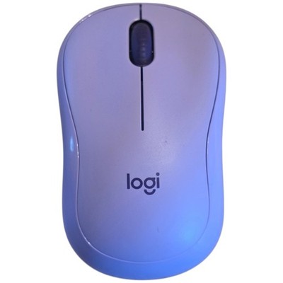 Logitech MR0107 Silent Wireless Optical Mouse w/ USB Receiver 2.4GHz Purple