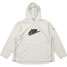 Vintage Y2K Nike Fleece Tracksuit Matching XXL White Piping Center Logo Pristine