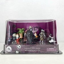 Nightmare Before Christmas Deluxe Figurine Set Disney Tim Burton Collectible New
