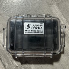 Pelican 1010 Micro Case Black Hard Protective, Waterproof, Drop-Proof W9