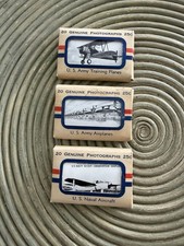 60 Vintage Mini WWII Genuine Photographs - Army Airplanes  Naval Aircraft