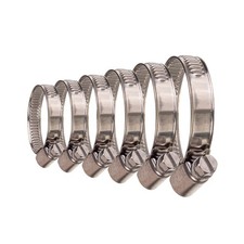 Schlauchschellen Edelstahl DIN 3017 W4 V2A Edelstahl o. W2 Schlauchschellen