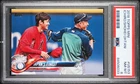 SHOHEI OHTANI/ICHIRO 2018 TOPPS JAPAN FINEST ROOKIE RC #US153 PSA 8 DODGERS HOF!