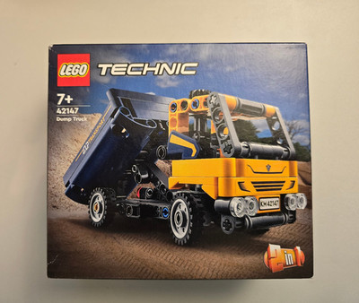 LEGO TECHNIC 42147 Kipplaster Dump Truck Alter 7+ gelb blau