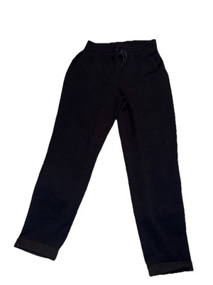 SPANX Black Air Essentials Tapered Jogger Sweat Pants Womens M