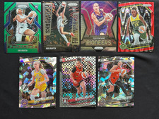 WNBA Red Wave #/249, Green Fearless, Fireworks, Pioneers, Checkered, Ice Prizms