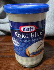 2 Kraft Roka Blue Cheese Spread 5 oz Each jar