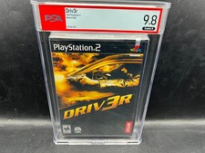 Driver 3 Driv3r PS2 PSA 9.8 A FACTORY SEALED WATA VGA