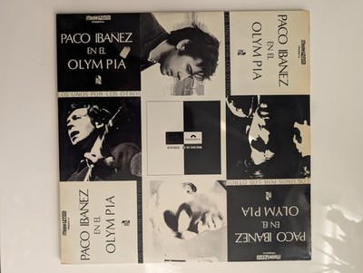 Paco Ibanez Olympia Live Schallplatten LP Sammlung Vinyl Polydor 2385045
