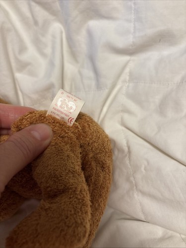 Ty Beanie Baby Fuzz the Bear Original 1998/1999 Rare Tag Errors - Picture 7 of 11