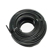 USA MADE - 1/4" Polyethylene Drip Irrigation/Hydroponics Tubing 100' (.170" I...