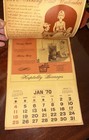 Vtg NOS 1970 Foam Rubber Furniture, Detroit, MI Advertising Calendar w/pencil! — photo 3