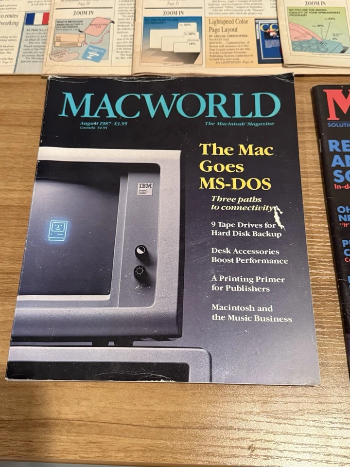 Vintage Macweek Macworld Macazine Magazines Foto 2 de 4