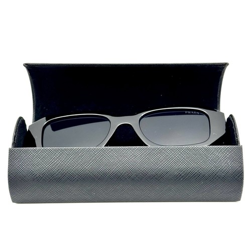 Prada PR-27ZS Designer Sunglasses Black 16K08Z 54 Milano Italy 🇮🇹 Fashion - Picture 14 of 15