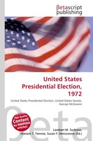 Lambert M. Surhone (U. A.) | United States Presidential Election, 1972 | Buch