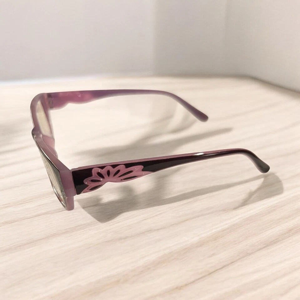 Gafas de lectura Georgio Caponi colección lila/púrpura plata +2,00 fuerza Foto 3 de 3