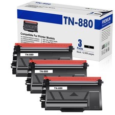 3PK TN880 Toner Compatible With Brother DCP-L5600DN MFC-L5700DW L5800DW L5850DW