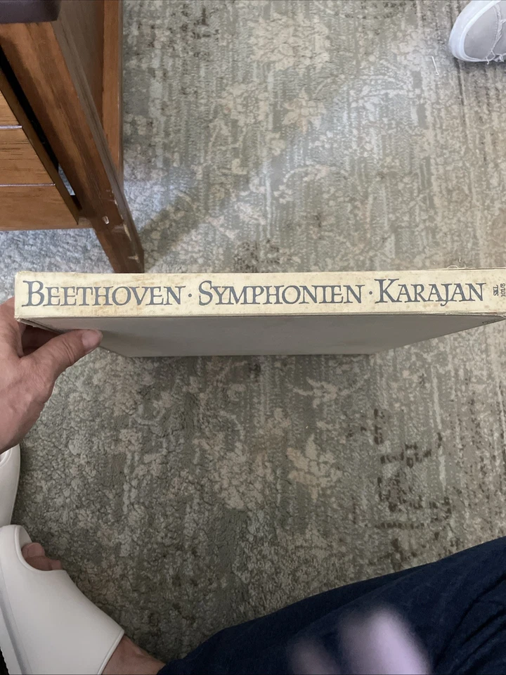von karajan ~ beethoven 9 symphonien (1962) rare 8 lp box germany mono - Image 4 of 4