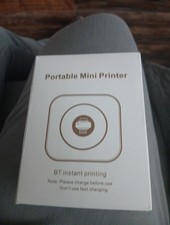 Mini Portable Pocket Wireless Bluetooth Thermal Printer --NEW