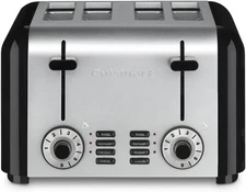 Cuisinart CPT-340P1 4-Slice Toast & Bagels Toaster Silver Certified Refurbished