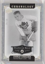 2018-19 Upper Deck Chronology Diamond Relic 28/36 Charlie Conacher #100 HOF 00b6
