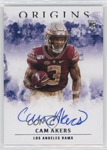 2020 Panini Origins Rookie Auto Cam Akers #RA-CA Auto RC