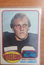 1976 Topps - Jack Lambert #220 (RC) - Steelers