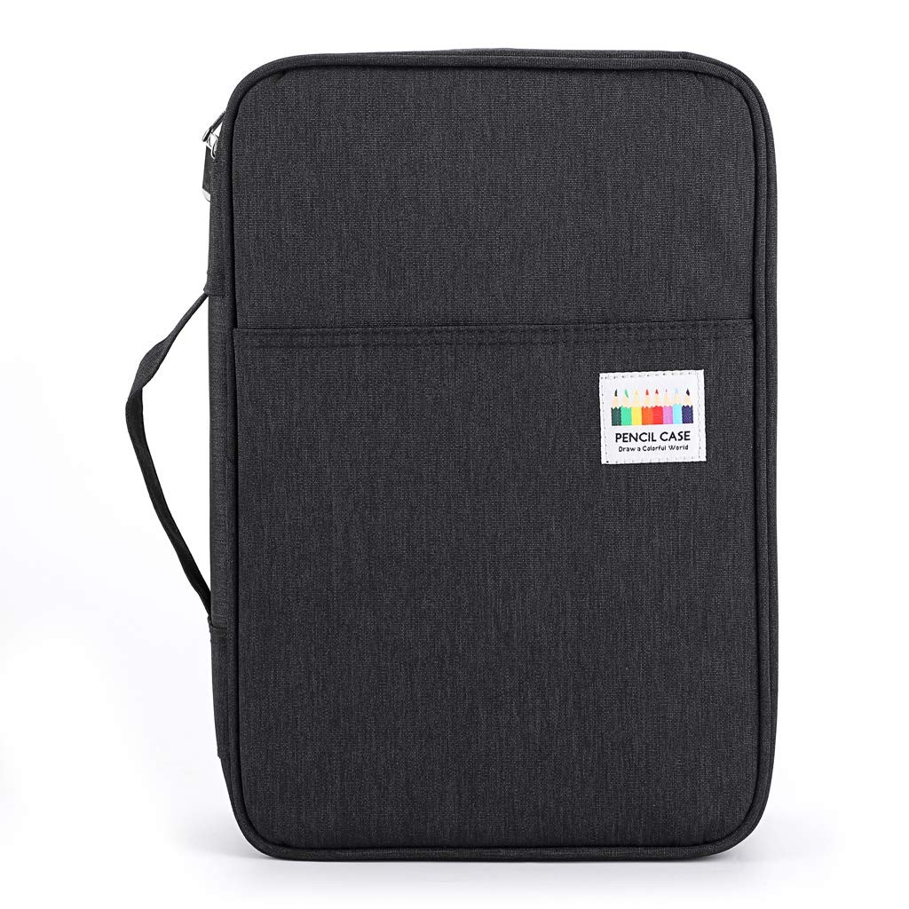 Case 300 Slots Pen 12.99" X 3.74" X 9.84", Black