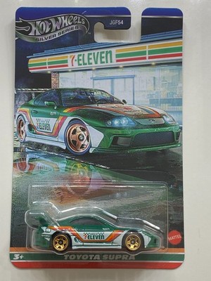 2025 Mattel 7-11 EXCLUSIVE Toyota Supra Hot Wheels Silver Series