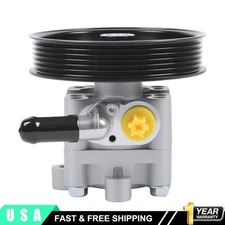 Power Steering Pump w Pulley for Nissan Altima 07-13 2.5L X-Trail 05-06 2.5L