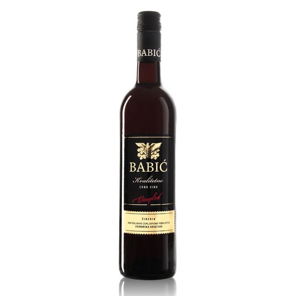 (11,99 Eur/L) Babic Vinoplod Trocken Rotwein 0,75L Dalmatien Kroatien-image