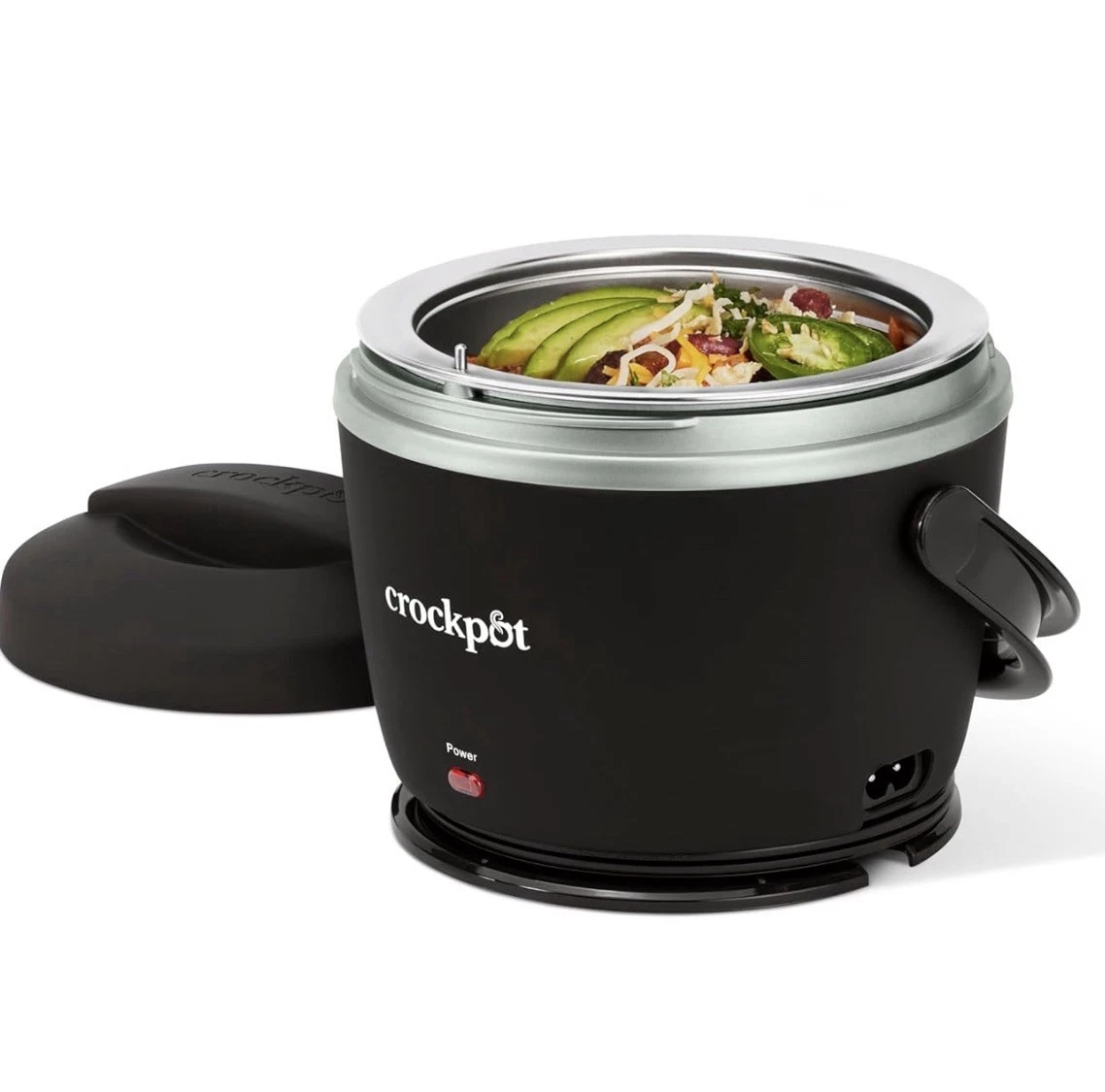 CROCK-POT ELECTRIC LUNCH BOX PORTABLE FOOD WARMER FOR ON-THE-GO Black Licorice