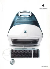 1998 Apple Computer: Think Different Vintage Print Ad
