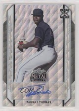 2021 Leaf Metal Draft Silver Wave Tahnaj Thomas #BA-TT1 Auto 4z8