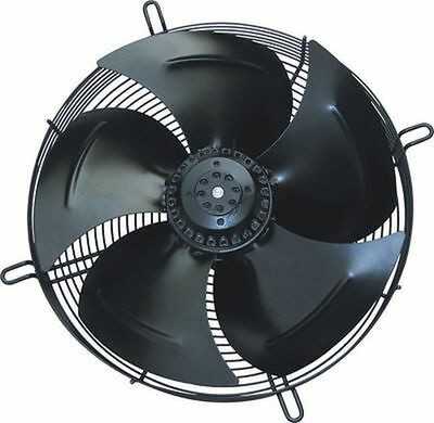 COOL ROOM 450MM COMMERCIAL AXIAL FAN & GRILL MOTOR 415VOLT 3 PH YWF(K) 4D450-Z