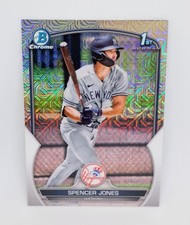 2023 Bowman Chrome Prospects Spencer Jones #BCP-139 Mojo Refractor (RC) Rookie