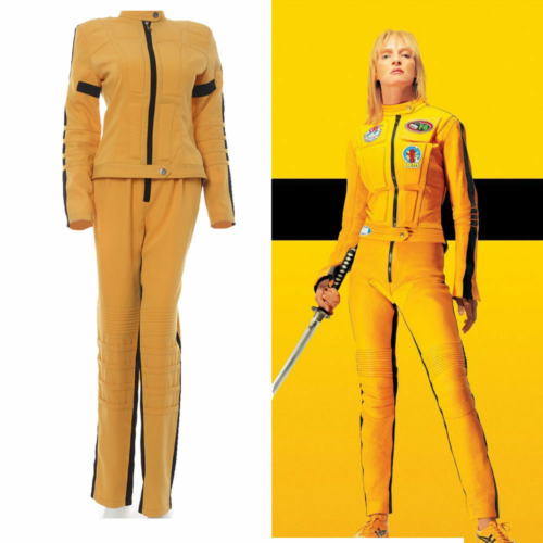 Kill Bill the Bride Yellow Cosplay Costume Uniform/ - Afbeelding 1 van 6