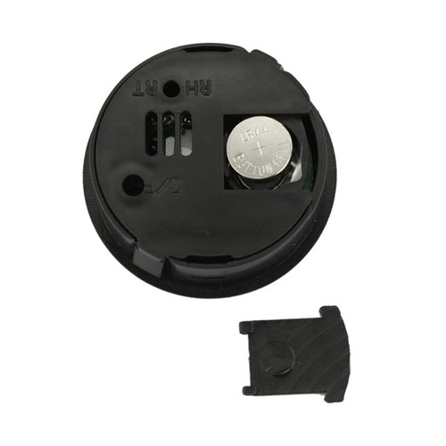 2PCS Digital Cigar Humidor Hygrometer Thermometer Temperature Round Black Gauge - Picture 12 of 12