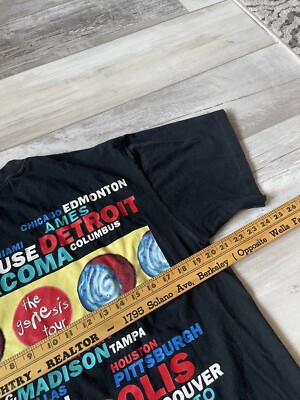 Vintage 1992 Genesis World Tour Band T-shirt Mens XL Single Stitch