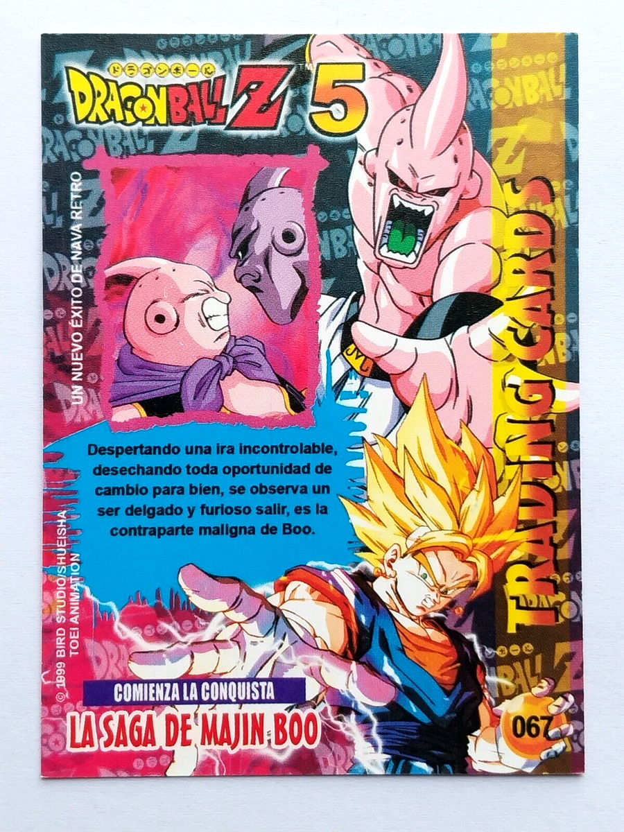 2023 CARD DRAGON BALL Z5 #067 BOO VS MAJIN BOO TCG PERU Edition