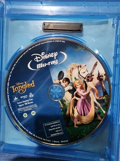 Tangled (Two-Disc Blu-ray/DVD Combo) - Blu-ray - GOOD 786936811001