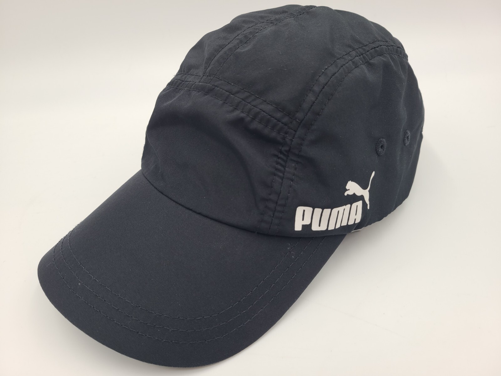 Puma 5 Panel Adjustable Hat Cap Golf Tennis Hike Baseball Men Women Black White