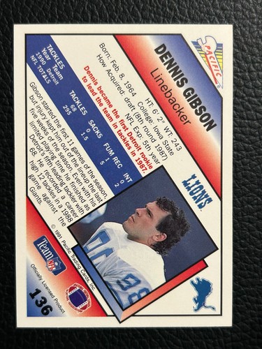 1991 Pacific Football - - Pick A Card -#2 - #199 +RC +HOF - Picture 329 of 523