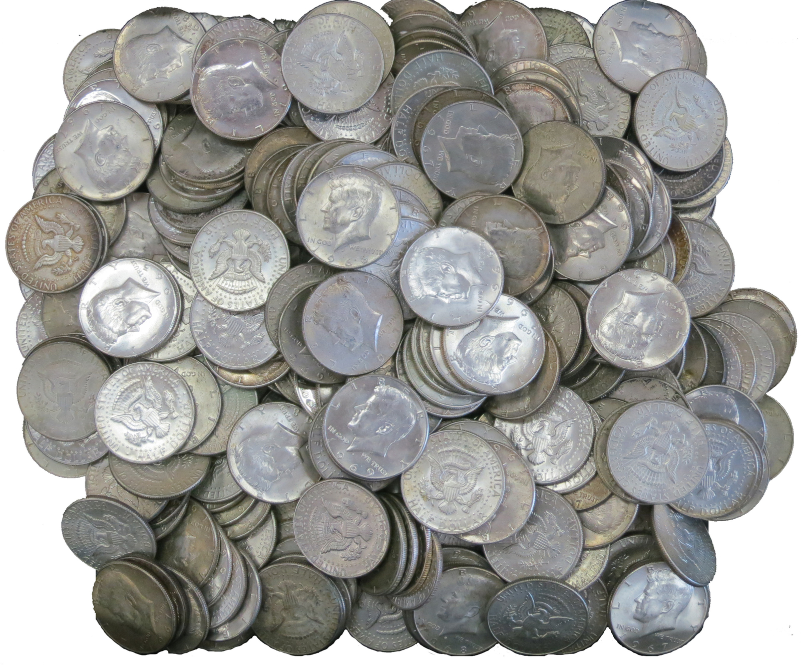 100 Face Value Bag 40 Silver Kennedy Half Dollars Full Dates eBay