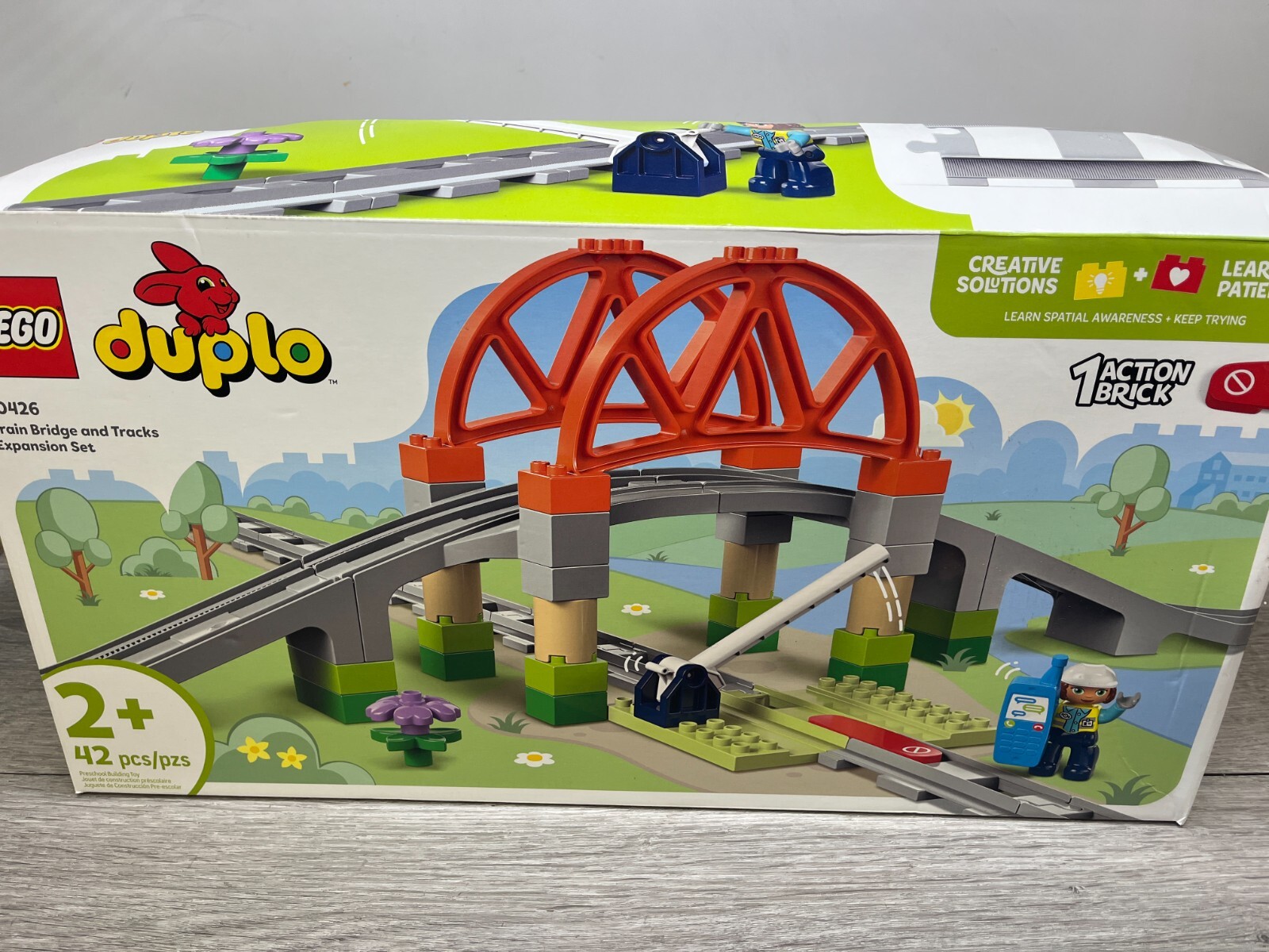 LEGO® Duplo Train Bridge And Tracks Expansion Set Building Set 10426