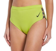 Nike Women's Sneakerkini High Waist Cheeky Bikini Bottoms retails 44 size M